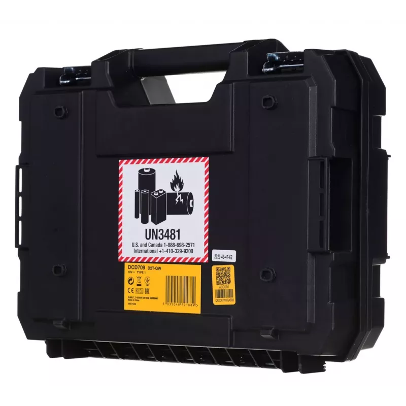 Wkrętarka udarowa Dewalt DCD709D2T z baterią i ładowarką
