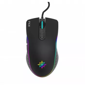 Mysz gamingowa INCA IMG-GT15 4800 DPI, RGB, 7 przycisków, USB, SW retail