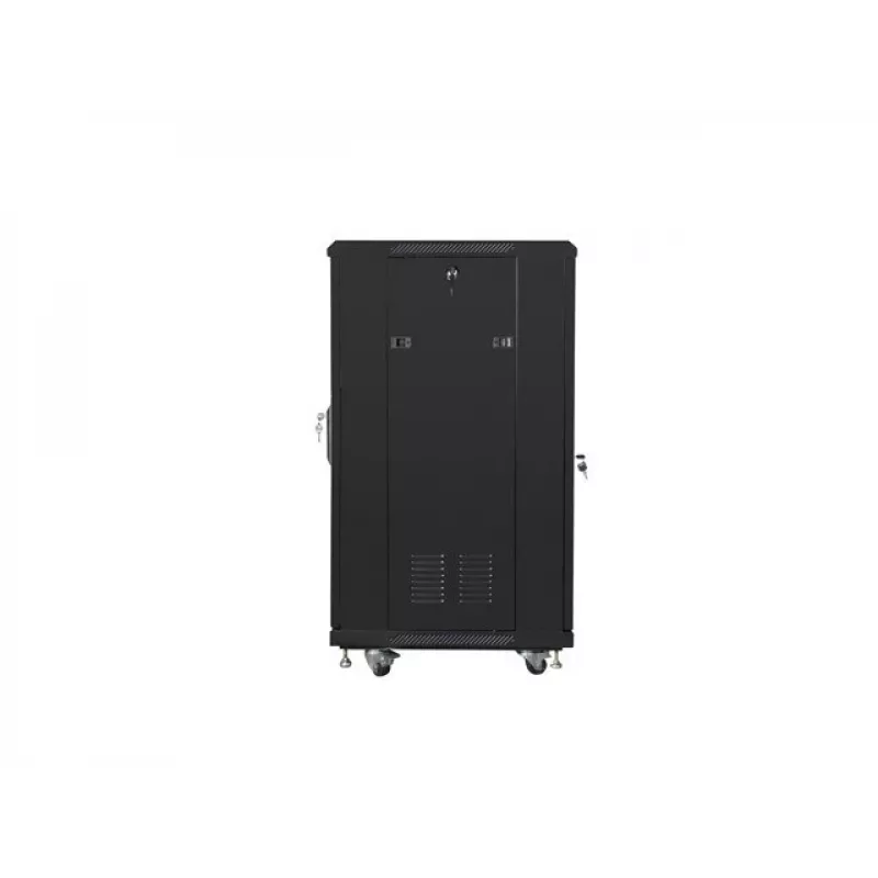 Lanberg FF01-6622-12B szafa rack 22U Wolnostojąca Czarna