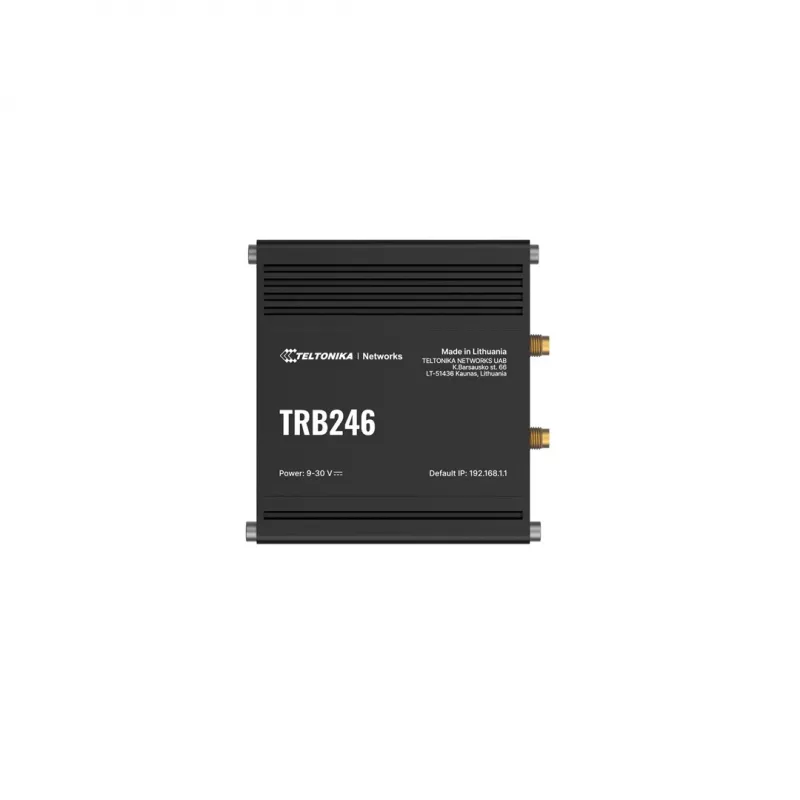 Router przemysłowy Teltonika, bramka IoT LTE TRB246 Cat 4, 1x RJ45 100 Mb/s, IP30