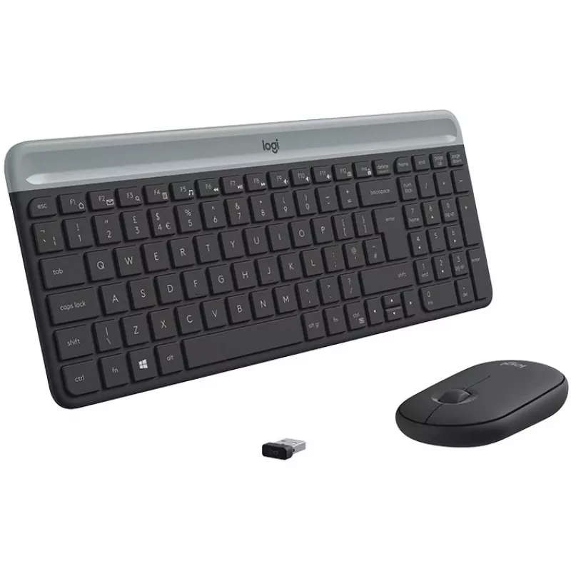 Zestaw klawiatury i myszy Logitech MK470 cienki Combo