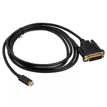 Kabel DVI Akasa AK-CBCA10-18BK 1.8 m DVI-D czarny