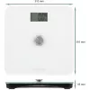 Elektroniczna waga osobista Profi-Care PC-PW 3112 — udźwig 180 kg, dokładność 100 g, 310×310×44 mm, wyświetlacz LCD