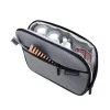 Kosmetyczka XDDESIGN First-Class All-in-One Travel Organiser P706.3401, Czarna, Zapięcie na zamek, Elegancki woreczek