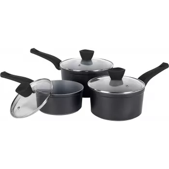 Zestaw garnków Russell Hobbs RH01706EU, 3 sztuki, wykończenie perłowe