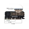 Karta rozszerzeń, adapter M.2 NVMe M-Key PCI-E Savio AK-41