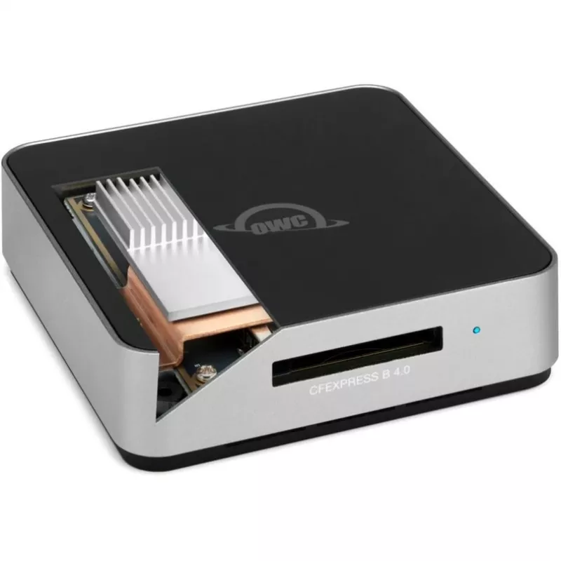 Czytnik kart OWC OWCTCCFXB4RDR — USB 3.2 Gen 2 Type-C, CFexpress/SD/SDXC, czarny, 8256 Mbit/s