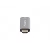 Adapter kabla wideo Lanberg AD-HD-DP-01 HDMI Typ A DisplayPort Srebrny