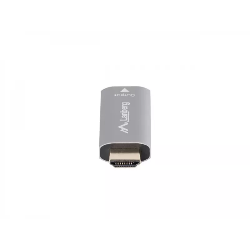 Adapter kabla wideo Lanberg AD-HD-DP-01 HDMI Typ A DisplayPort Srebrny