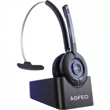 AGFEO DECT Headset IP - Słuchawka - Nauszna - DECT - Bezprzewodowa (6101543)