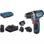 Bosch GSR 12V-15 FC Professional 1300 obr./min beznarzędziowy 600 g czarny, niebieski