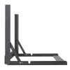 Ramowa otwarta szafka rack 6U 19 cali SILVERSTONE SST-RK06U-OF srebrna