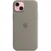 Silicone etui Apple iPhone 15 Plus MagSafe Clay Cover