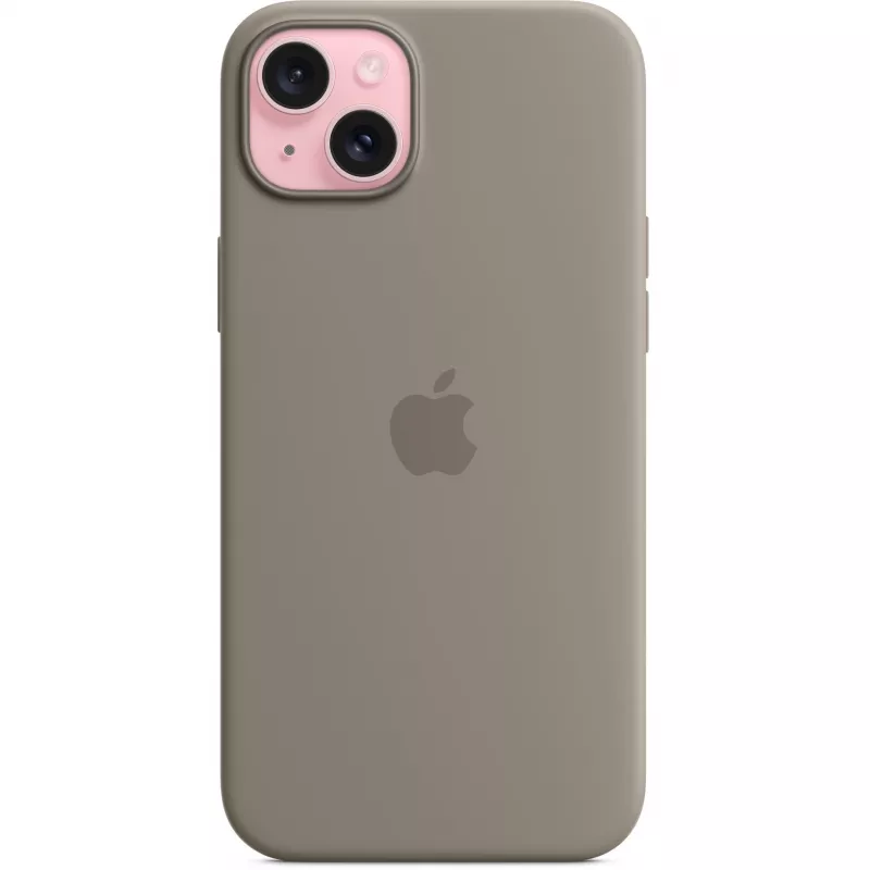 Silicone etui Apple iPhone 15 Plus MagSafe Clay Cover