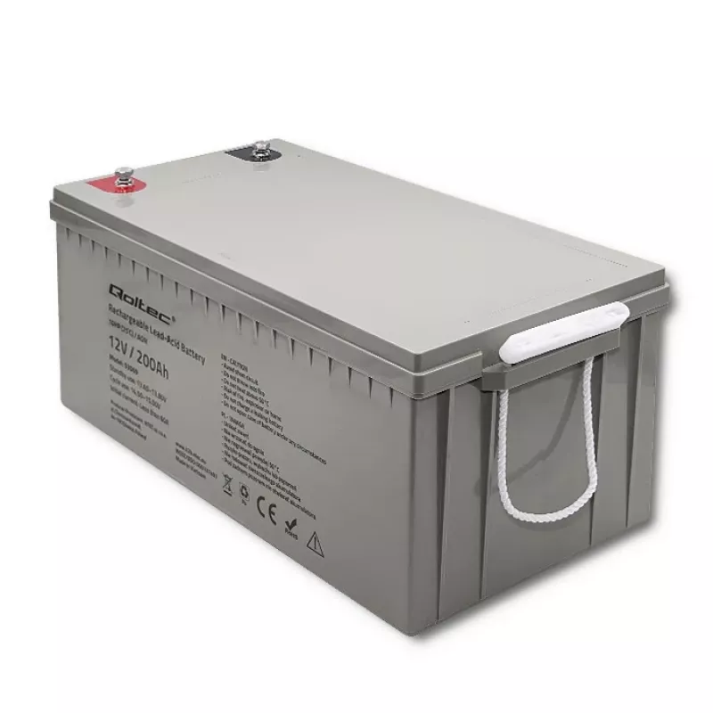 Akumulator AGM QOLTEC 53069 12V 200Ah do zasilania awaryjnego i systemów UPS