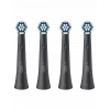 Wymienne końcówki szczoteczki Oral-B iO Gentle Care, czarne, 4 szt.