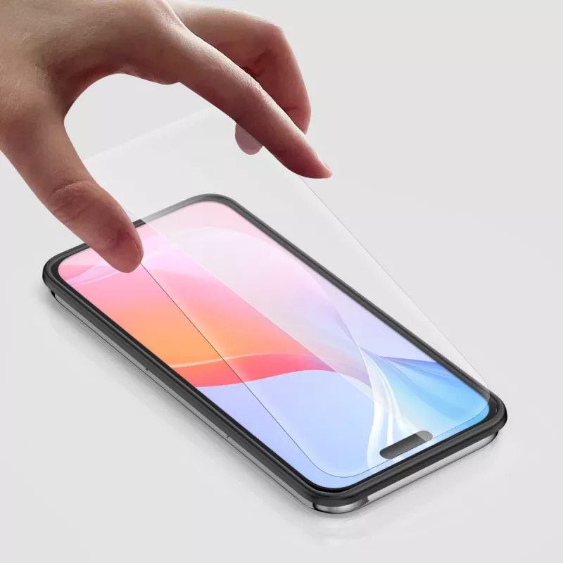 4smarts Second Glass z ramką montażową do Apple iPhone 16 Plus