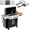 Weber-Grill Genesis z drewna (MDF), kuchnia do zabawy czarno-szara