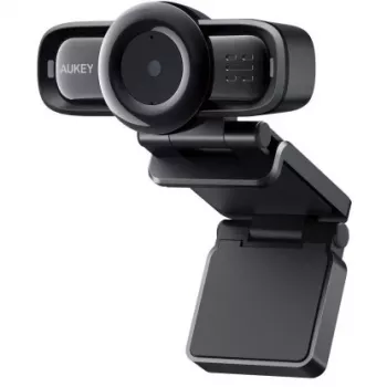 Kamera internetowa Aukey PC-LM3 Stream Series z autofokusem Full HD, czujnik CMOS 1/3 cala, czarna