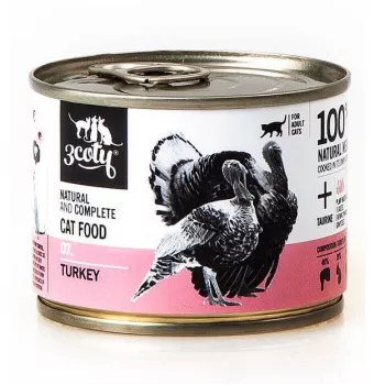 3COTY 07. Indyk - mokra karma dla kota - 180g