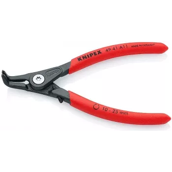 Knipex 49 41 A11 Seegeringzange do pierścieni zewnętrznych 10-25 mm końcówki zagięte 90°