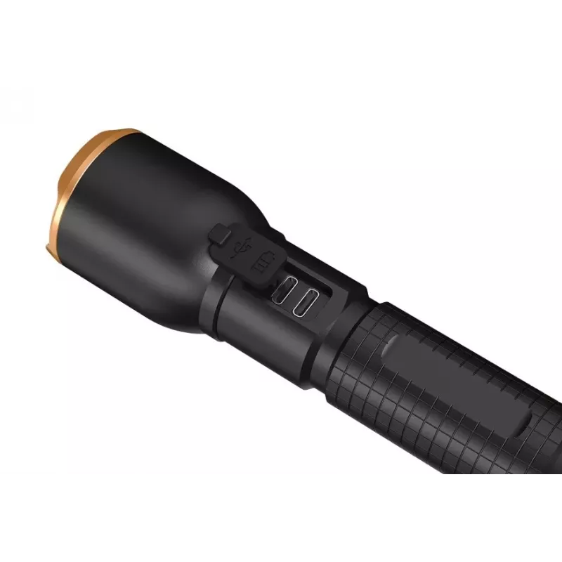Latarka Duracell DF3000R, czarna