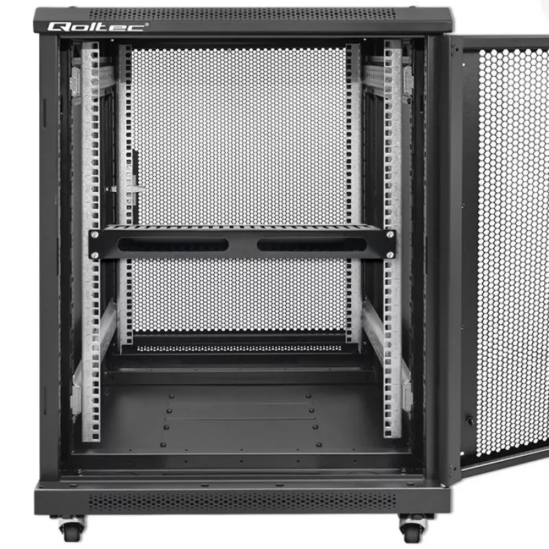 Organizator kabli QOLTEC 54514 do szaf 19-calowych, 24 porty