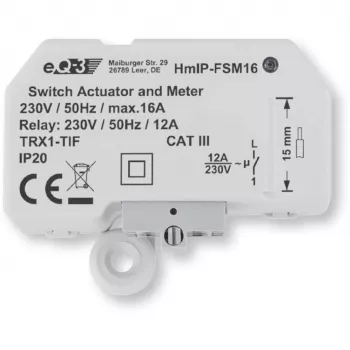 eQ-3 AG Homematic IP HmIP-FSM16 - aktuator przełączający - bezprzewodowy