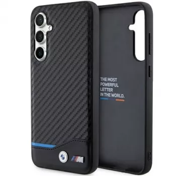 BMW | BMHCS23FE22NBCK | Pokrowiec tylny | Samsung | Galaxy S23 FE | Skóra Carbon | Czarny