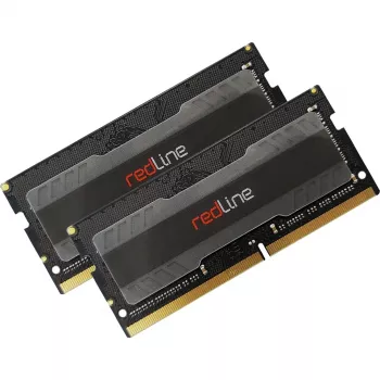 SO-DIMM 16 GB DDR4-3200 (2x 8 GB) Dual-Kit, pamięć czarna, MRA4S320NNNF8GX2, czerwonyline, INTEL XMP