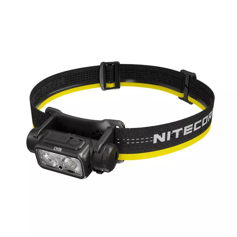 Czołówka Nitecore NU43 1400 lumenów, kompaktowa i lekka
