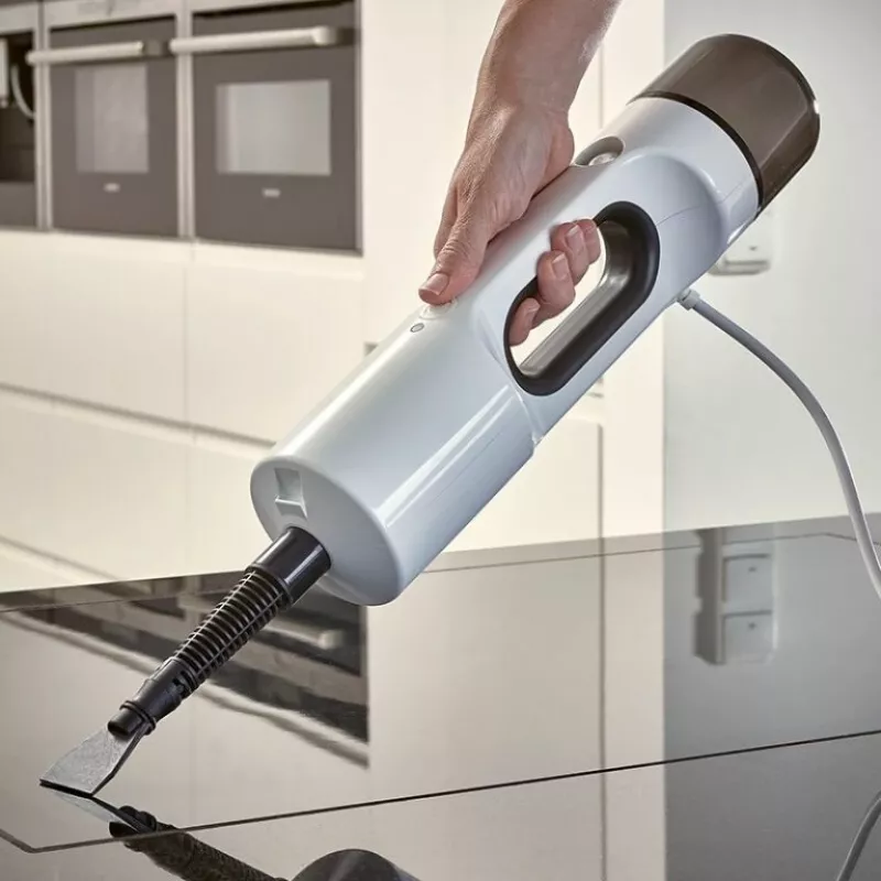 Przenośny odkurzacz parowy Severin SC 7142 0,4 L 1500 W biały antracytowy