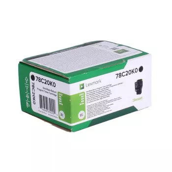Kaseta z tonerem Lexmark 78C20K0 1 szt. Oryginalna Czarna