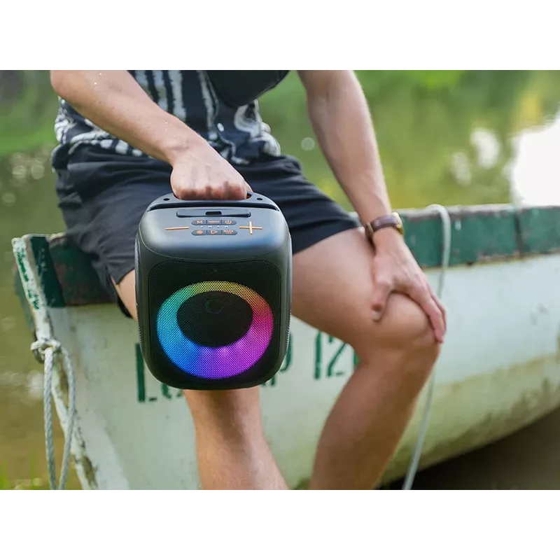 Bezprzewodowe słuchawki douszne True Wireless (TWS) TRACER Cube20 czarne