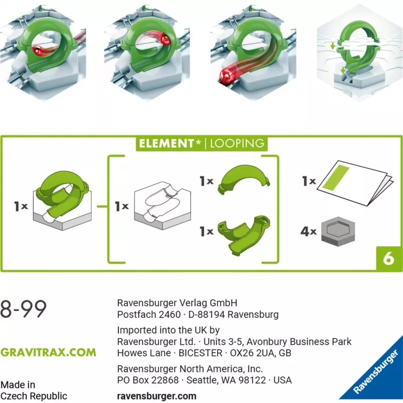 Ravensburger GraviTrax 22412 zestaw rozszerzający Looping