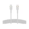 Belkin BOOSTCHARGE PRO Flex Kabel USB 1 m USB 2.0 USB C Biały (CAB011BT1MWH)