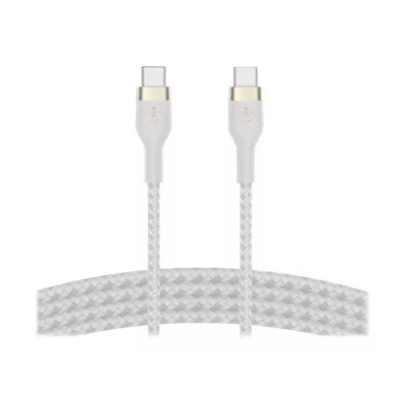 Belkin BOOSTCHARGE PRO Flex Kabel USB 1 m USB 2.0 USB C Biały (CAB011BT1MWH)