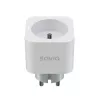 Inteligentne gniazdko SAVIO AS-01 16A Wi‑Fi 2.4 GHz, wtyczka typu E/F, 220–240 V, 3680 W, białe
