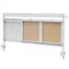 Przegroda biurkowa Ergo Office ER-300 W, szerokość 1250 mm, maks. obciążenie 10 kg