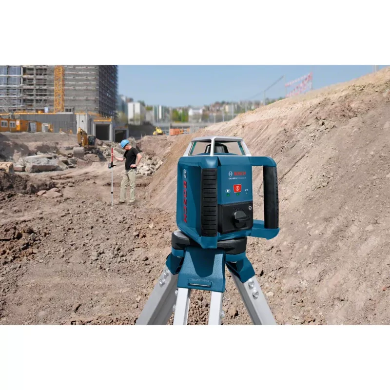 Bosch GRL 400 H Professional Poziomica rotacyjna 400 m 635 nm (< 1 mW)