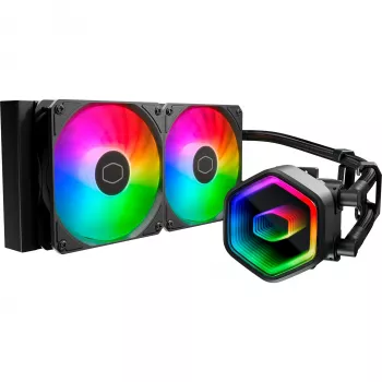 Cooler Master MasterLiquid 240 Core II Zestaw chłodzenia cieczą procesora 4.72 (12 cm) Czarny
