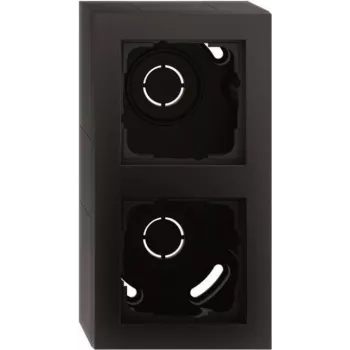 Gira AP-Enclosure 2f Ramka czarna m 106209 (106209)