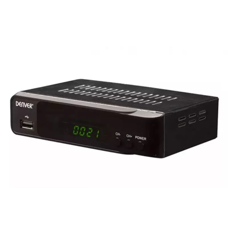 Dekoder Denver DTB-133 Full HD DVB-T2 Tuner cyfrowy