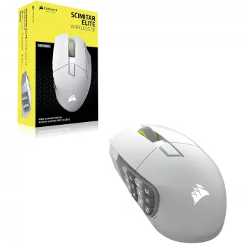 Corsair Scimitar Elite Wireless SE mysz Gaming Praworęczna RF Wireless Bluetooth 33000 DPI