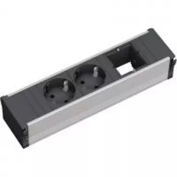 Przedłużacz zasilający Bachmann 912.003 Czarny Srebrny