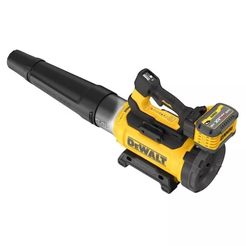 Ręczna dmuchawa do liści DeWalt DCMBL777X1-QW — silnik bezszczotkowy, 21,5 m³/min, 258 km/h, bateria 9 Ah, 3 ustawienia prędkości, 3,2 kg