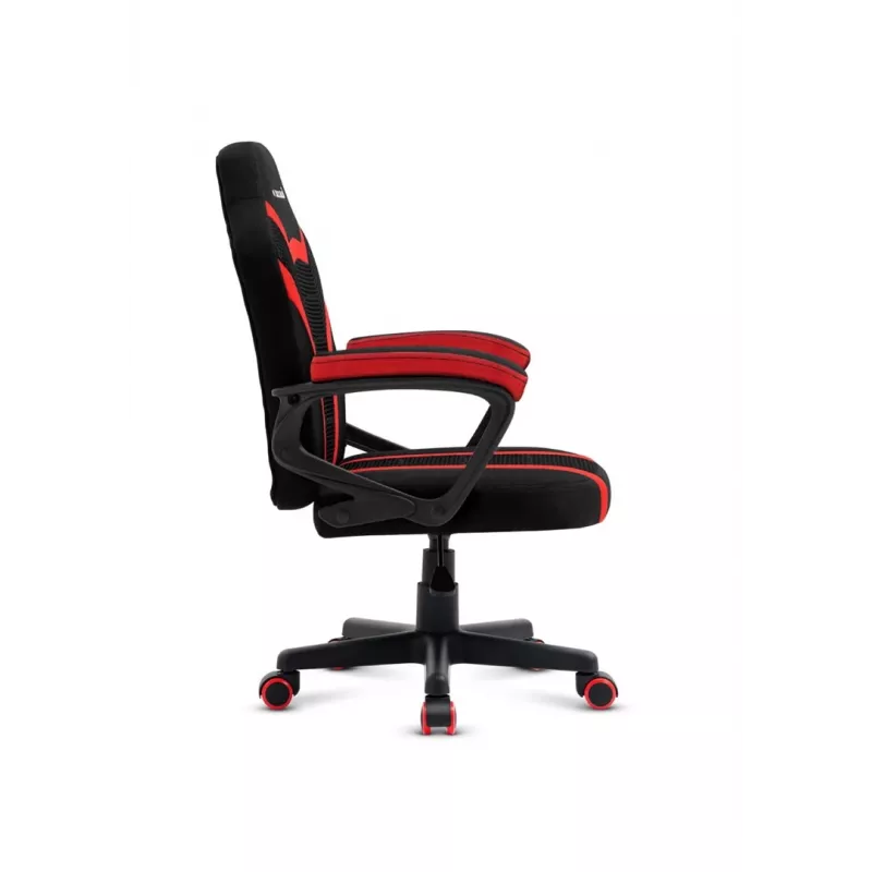 Fotel gamingowy dla dzieci Huzaro Ranger 1.0 Czerwony Mesh, czarny, czerwony