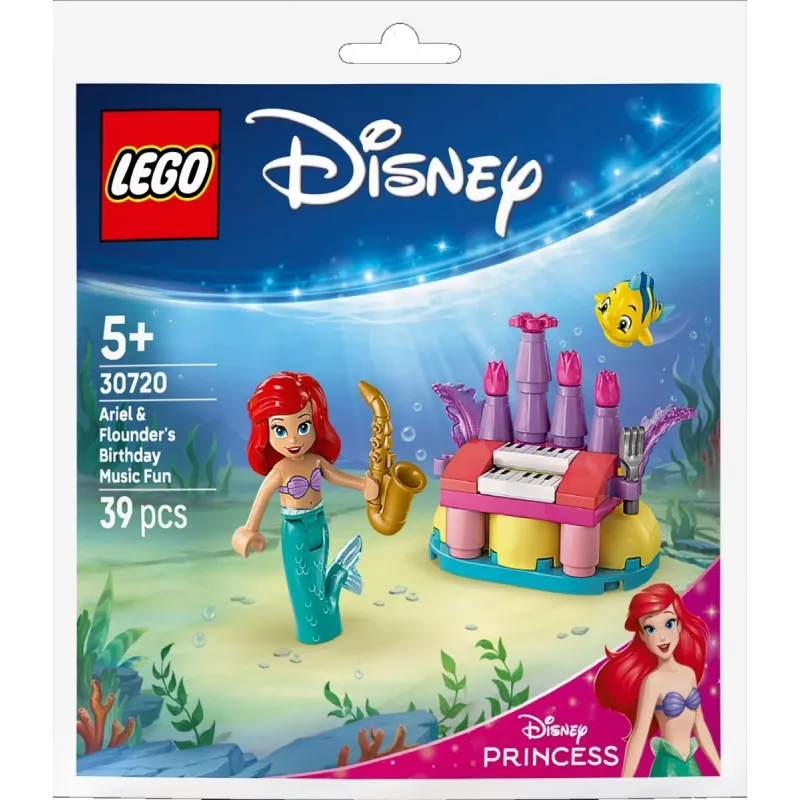 Klocki Disney 30720 Urodzinowa zabawa taneczna Ariel i Flory