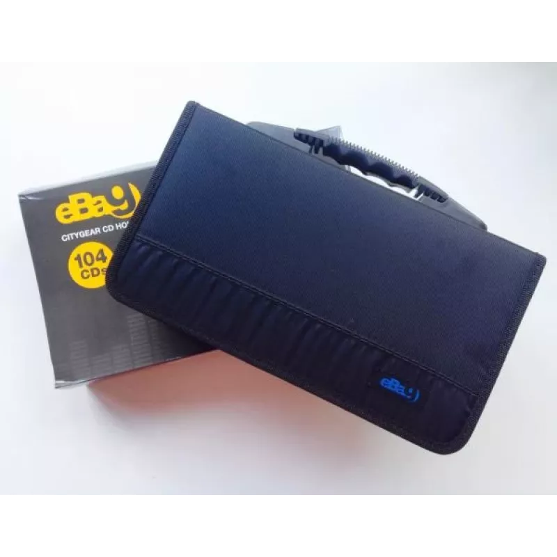 Ecat JOLCDR104 Citygear CD Holder 104 CDs Czarny