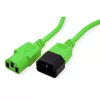 Kabel zasilający ROLINE 19.08.1534, zielony, 3 m, IEC 320 (19.08.1534)